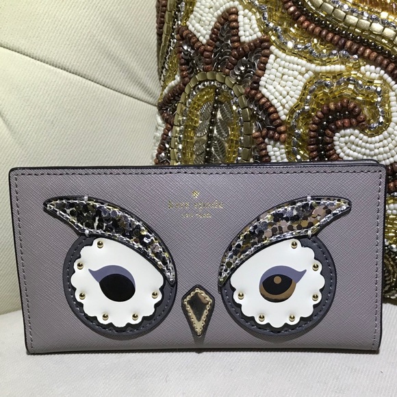 kate spade Handbags - Price Drop ♠️ Kate Spade Sparkling owl Wallet